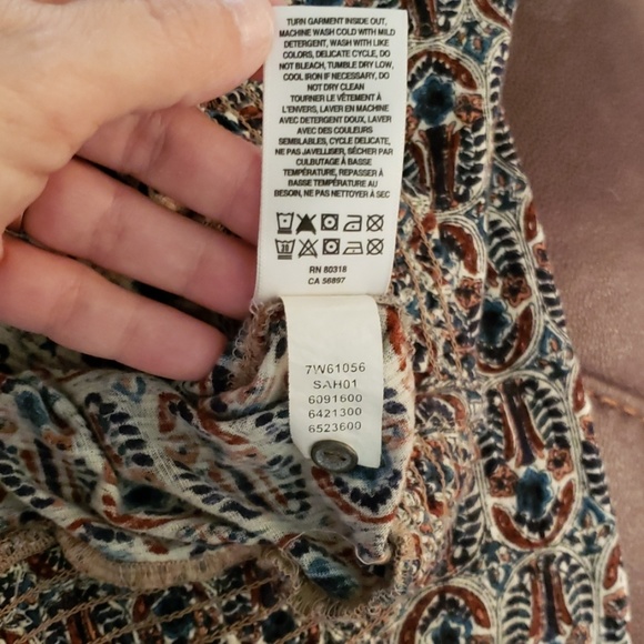 EUC♡ LUCKY BRAND BLOUSE - Picture 8 of 8